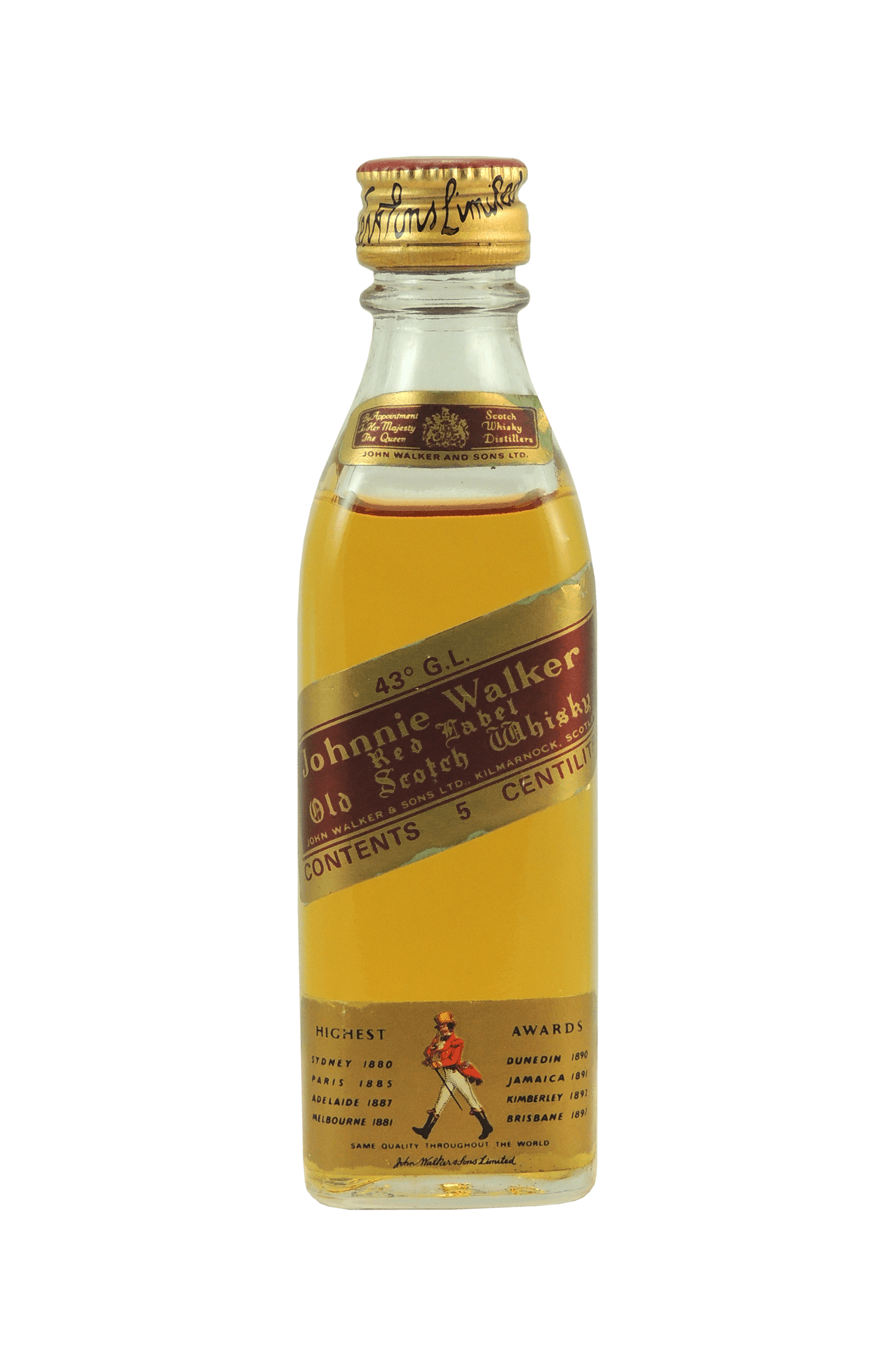 Red Label Old Scotch Whisky