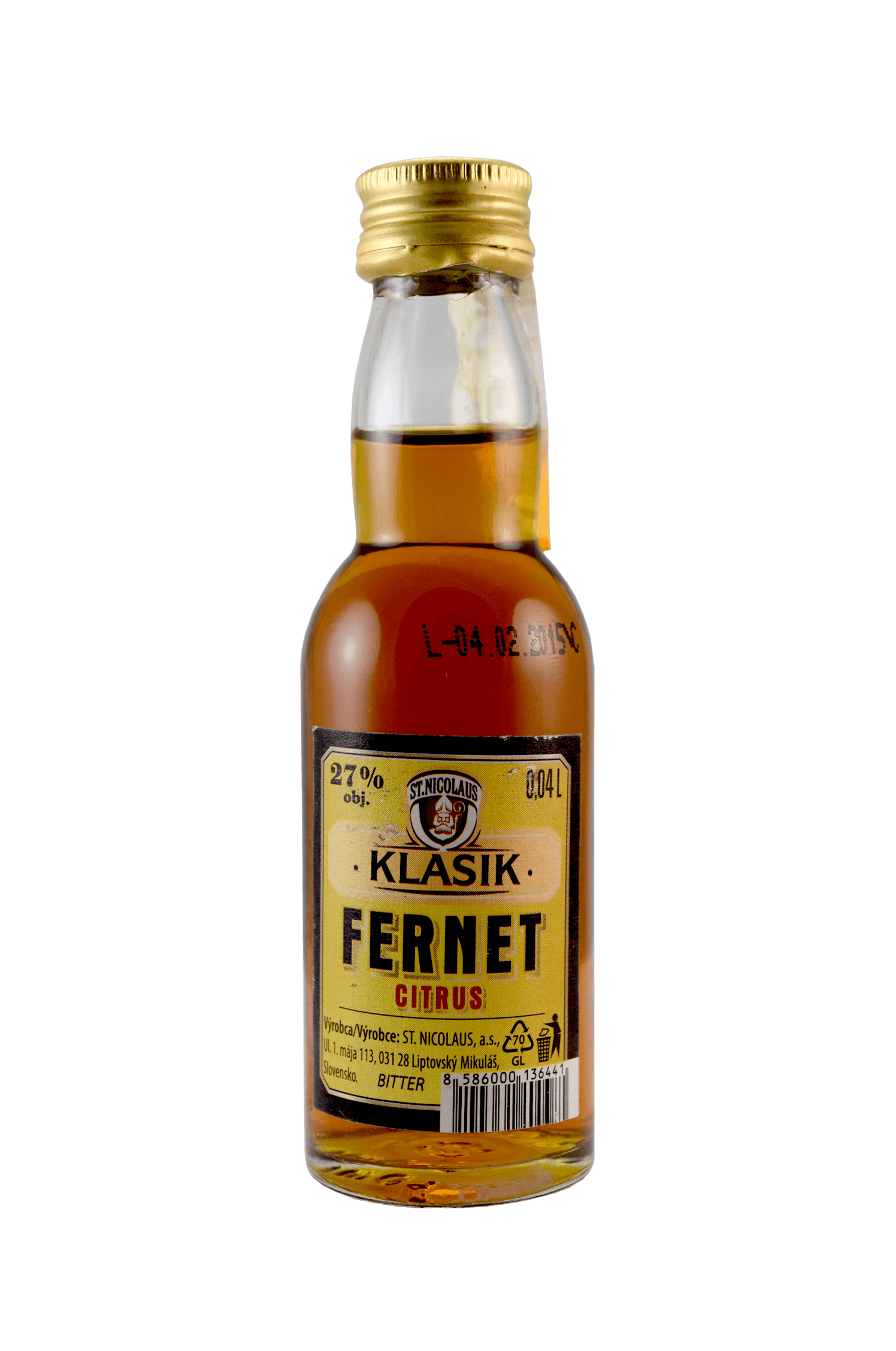 Fernet Citrus Klasik