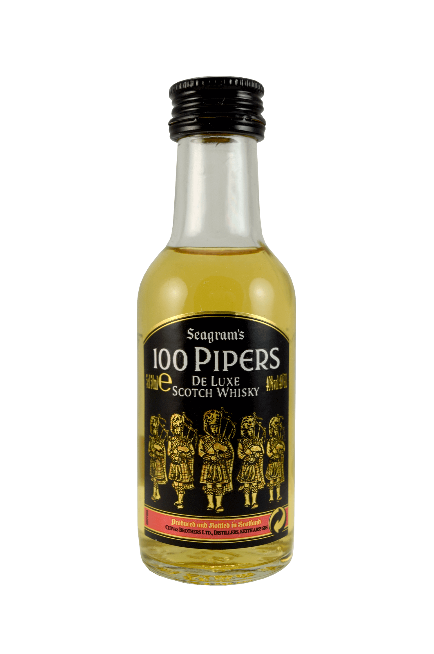 Seagram’s 100 Pipers Whisky